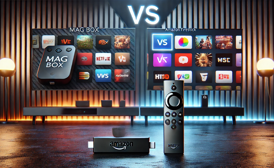Comparing the Interfaces of MAG BOX and Amazon Fire Stick